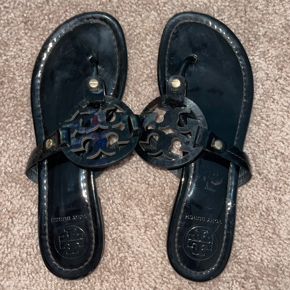 Black Tory Burch sandals